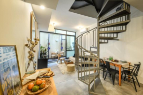 Cozy Modern 1BR Duplex Apt w Balcony Near City Center and Shelter by Sea N' Rent